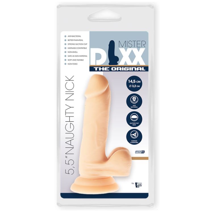 Mister Dixx Naughty Nick 5.5 Inch Dildo | Realistic Dildo | Dream Toys | Bodyjoys