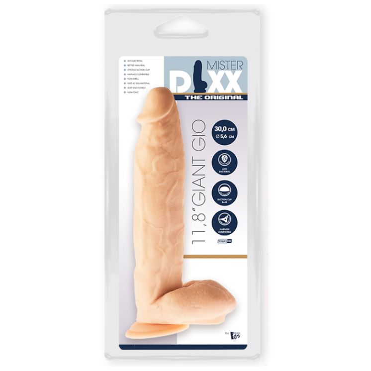 Mister Dixx Giant Gio 11.8 Inch Dildo | Large Dildo | Dream Toys | Bodyjoys