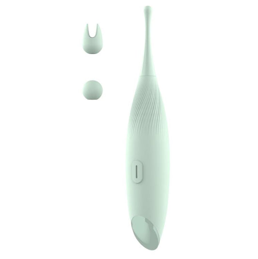 Glam Pin Point Clitoral Stimulator Green | Clitoral Vibrator | Dream Toys | Bodyjoys