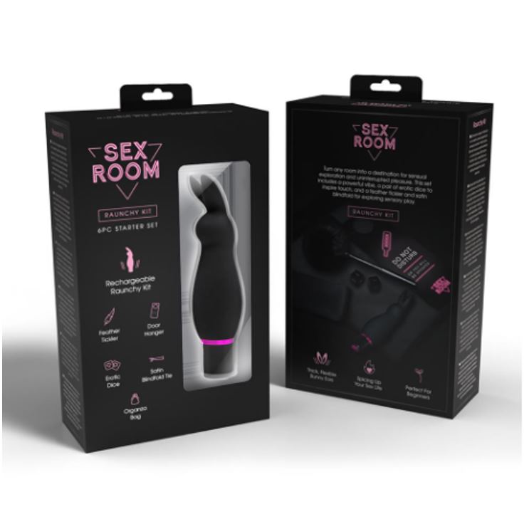Sex Room Raunchy Kit 6-Piece Starter Set | Sex Toy Set | Dream Toys | Bodyjoys