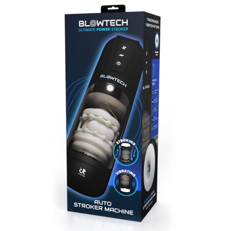 Blowtech Auto Stroker Machine Ultimate Thrusting Masturbator | Male Vibrator | Dream Toys | Bodyjoys