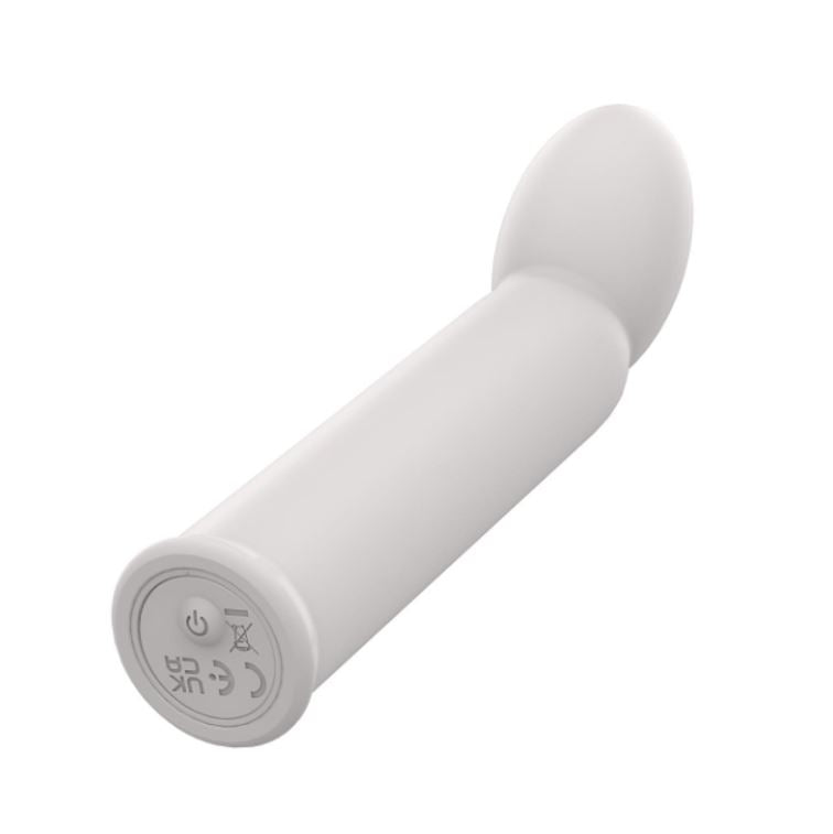 Nude Aulora Mini Travel G-Spot Vibrator Grey | Bullet Vibrator | Dream Toys | Bodyjoys