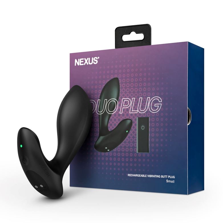 Nexus Duo Rechargeable Remote Control Butt Plug Small | Prostate Stimulator | Nexus | Bodyjoys
