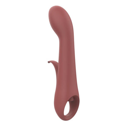 Nude Sierra G-Spot Duo Vibrator Orange | Rabbit Vibrator | Dream Toys | Bodyjoys