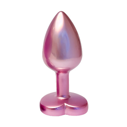 Gleaming Love Pearl Pink Metal Butt Plug Small | Metal Butt Plug | Dream Toys | Bodyjoys