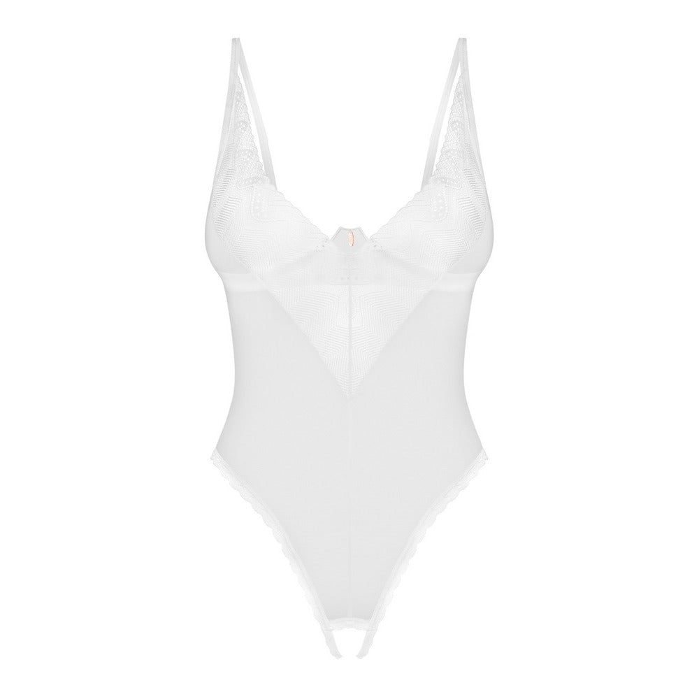 Obsessive Crotchless Body Alissium White | Bodies & Teddies | Obsessive Lingerie | Bodyjoys