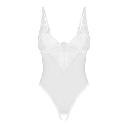 Obsessive Crotchless Body Alissium White | Bodies & Teddies | Obsessive Lingerie | Bodyjoys