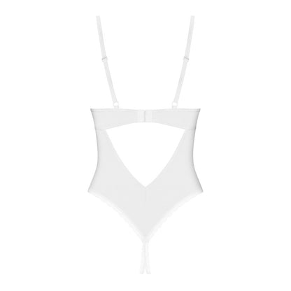 Obsessive Crotchless Body Alissium White | Bodies & Teddies | Obsessive Lingerie | Bodyjoys