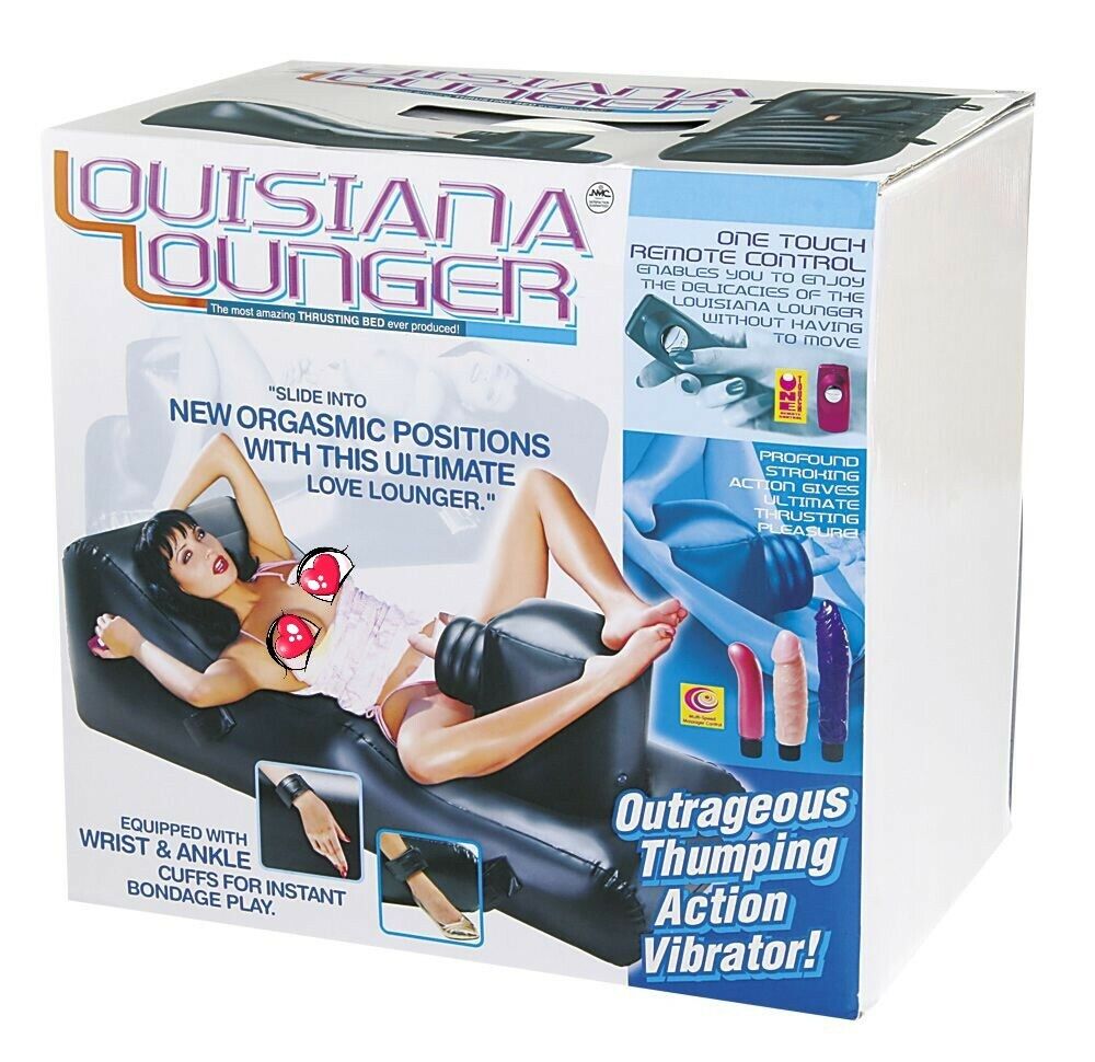 Louisiana Lounger Inflatable Sex Machine | Sex Machine | NMC | Bodyjoys