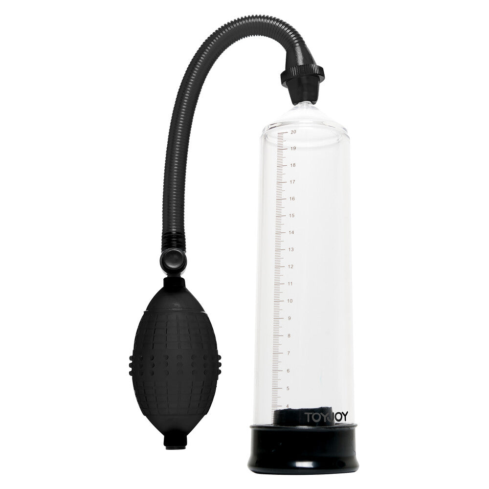 ToyJoy Rock Hard Black And Clear Penis Power Pump | Penis Pump | ToyJoy | Bodyjoys