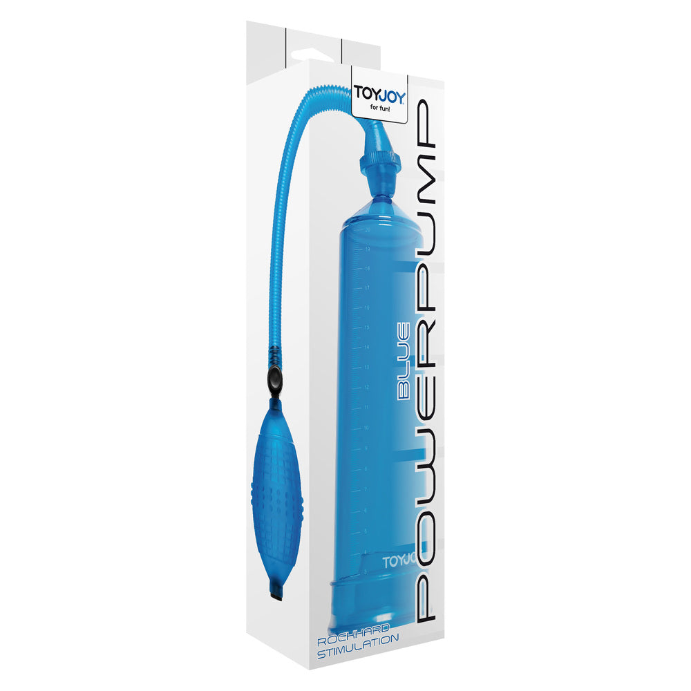 ToyJoy Rock Hard Stimulation Blue Power Penis Pump | Penis Pump | ToyJoy | Bodyjoys