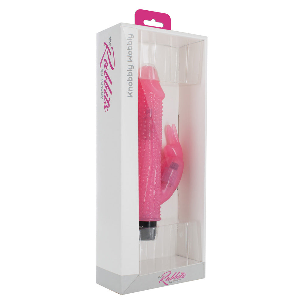 ToyJoy Knobbly Wobbly Rabbit Vibrator | Rabbit Vibrator | ToyJoy | Bodyjoys