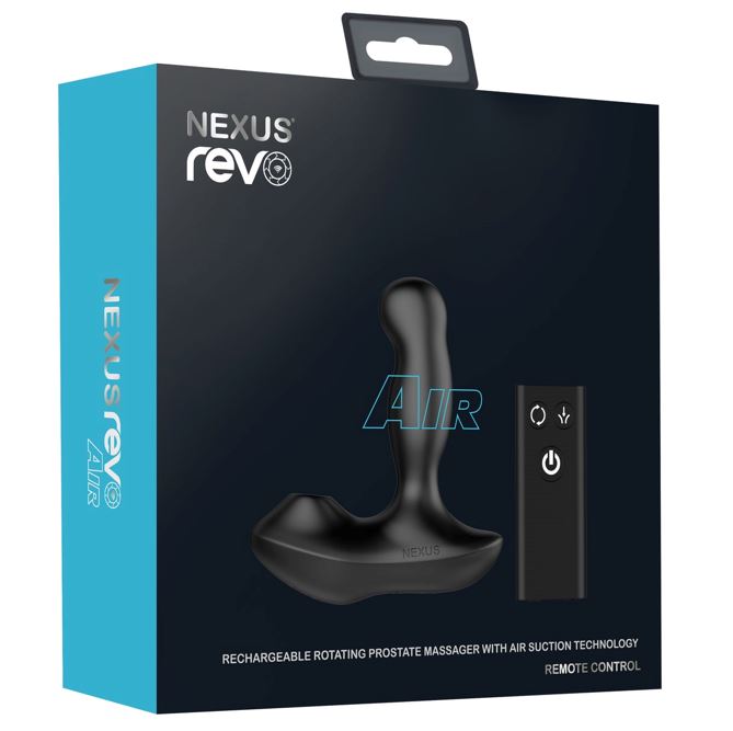 Nexus Revo Air With Suction Rotating Prostate Massager | Prostate Stimulator | Nexus | Bodyjoys