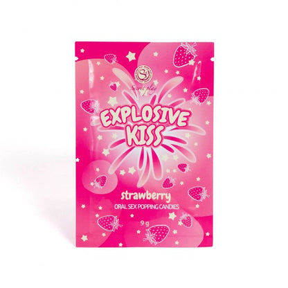 Secret Play Explosive Kiss Oral Sex Popping Strawberry 9g | Gifts & Gift Sets | Various brands | Bodyjoys