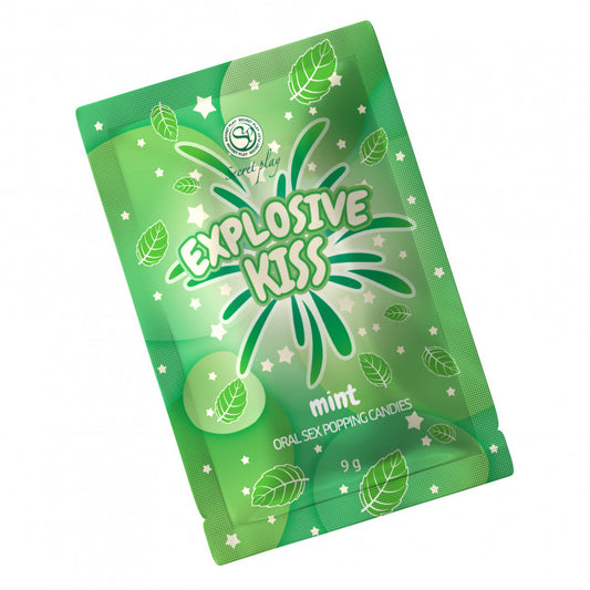 Secret Play Explosive Kiss Mint Oral Sex Popping Candies 9g | Gifts & Gift Sets | Various brands | Bodyjoys