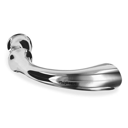 Playhouse Ribbed Pleasure Steel Wand | Metal Dildo | Playhouse | Bodyjoys