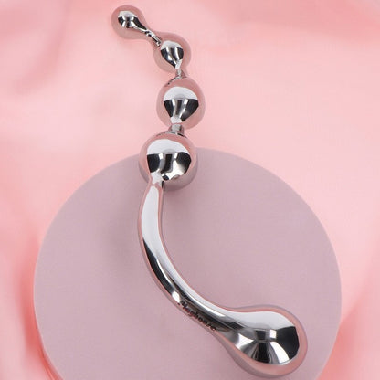 Playhouse Flow And Bulb Pleasure Steel Wand | Metal Dildo | Playhouse | Bodyjoys