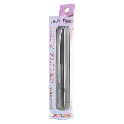 Lady Finger Mini Vibrator Black | Bullet Vibrator | Seven Creations | Bodyjoys