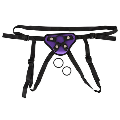 Universal Harness Strap-On Purple And Black | Strap-On Harness | You2Toys | Bodyjoys