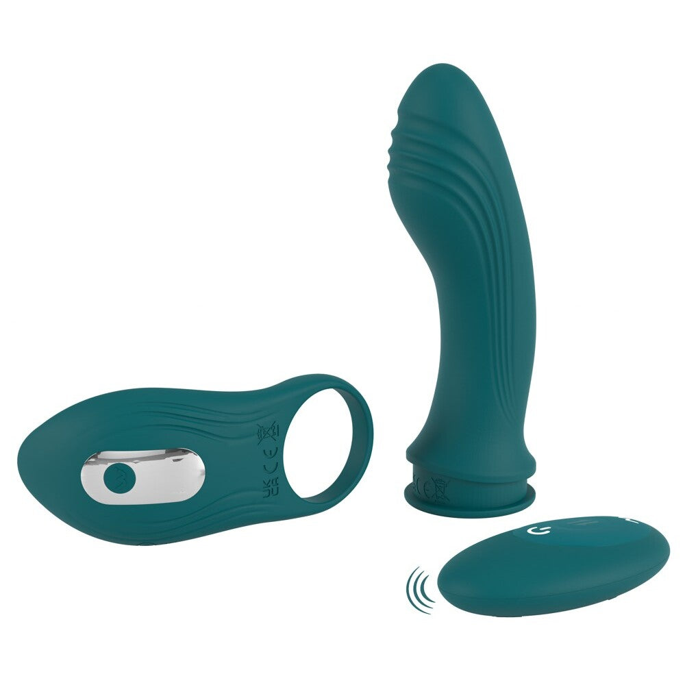 Couples Choice RC 3-In-1 Vibrator Green | Couples Vibrator | You2Toys | Bodyjoys