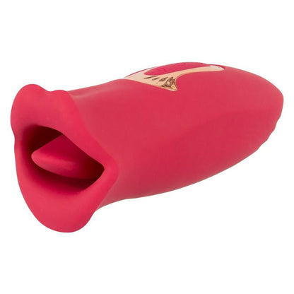 Oral Fun Moving Lips Vibrating Tongue Vibrator Red | Clitoral Vibrator | You2Toys | Bodyjoys