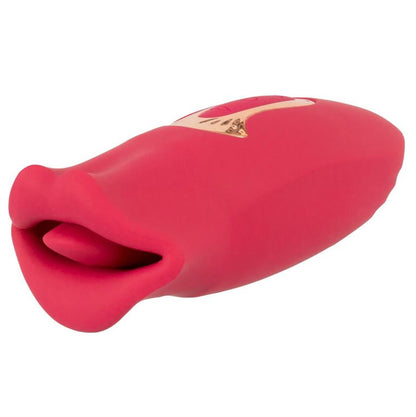 Oral Fun Moving Lips Vibrating Tongue Vibrator Red | Clitoral Vibrator | You2Toys | Bodyjoys