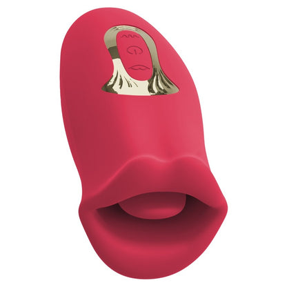 Oral Fun Moving Lips Vibrating Tongue Vibrator Red | Clitoral Vibrator | You2Toys | Bodyjoys