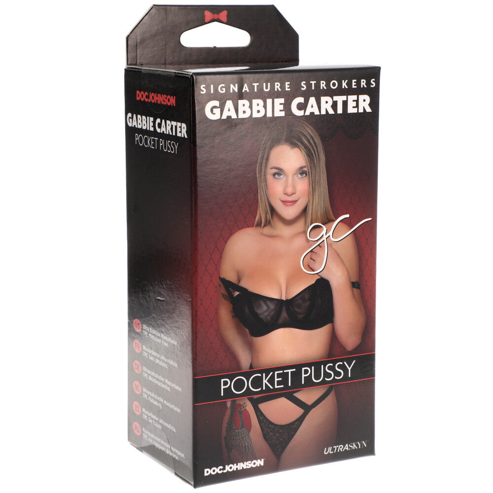 Signature Strokers Gabbie Carter Pocket Pussy | Pocket Pussy | Doc Johnson | Bodyjoys