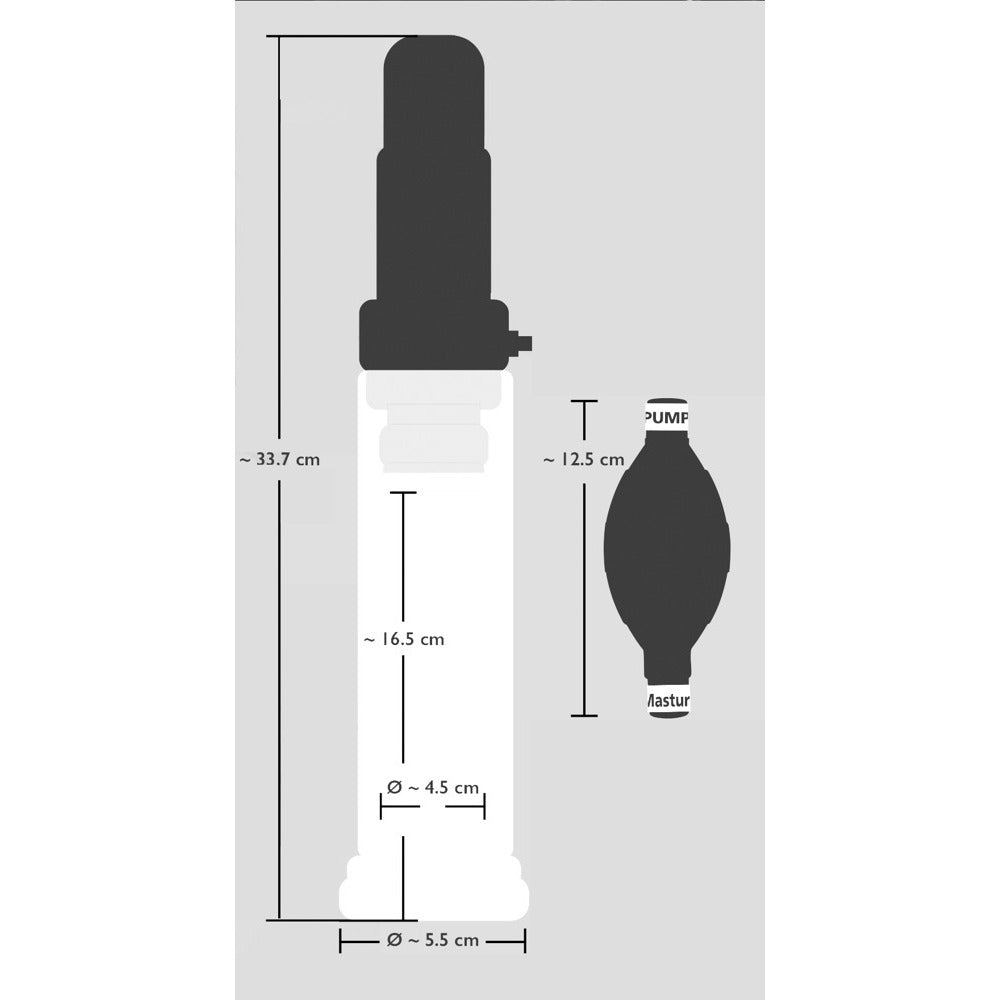 Vibrating Multi-Pump 2-In-1 Masturbator | Penis Pump | You2Toys | Bodyjoys