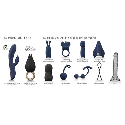 Erotic 24-Day Advent Calendar 2024 Feel The Magic Shiver | Sex Toy Set | Various brands | Bodyjoys