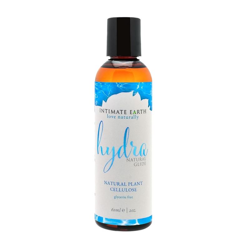 Intimate Earth Hydra Plant Cellulose Water-Based Glide 60ml | Water-Based Lube | Intimate Earth | Bodyjoys