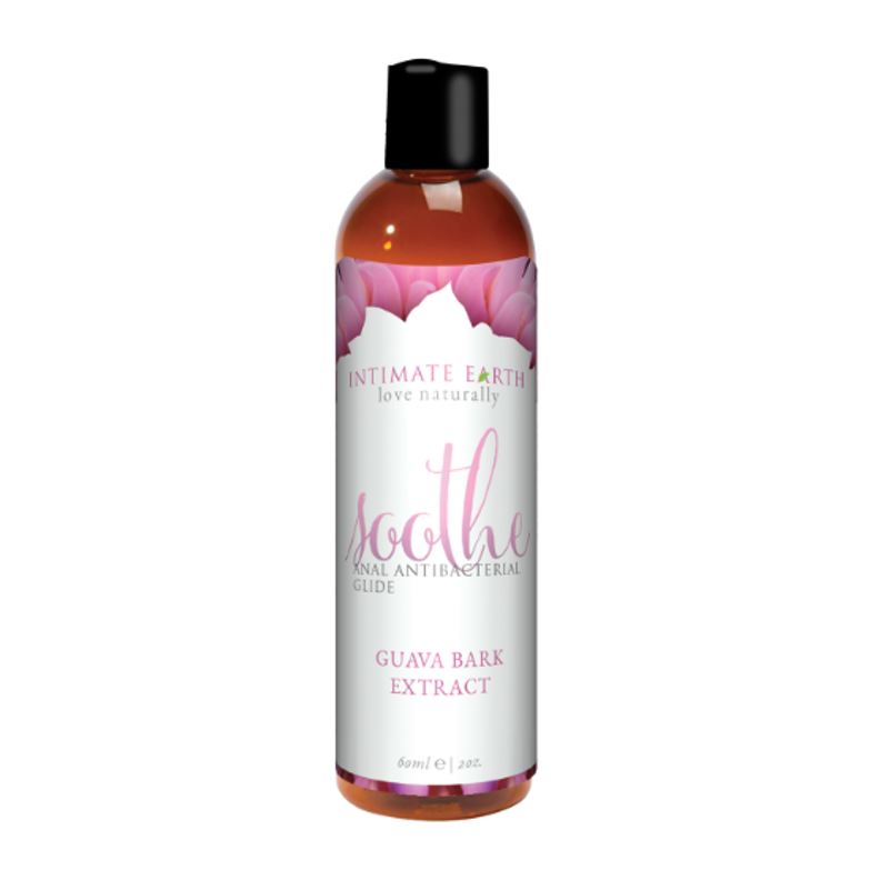 Intimate Earth Soothe Anal Antibacterial Glide 60ml | Anal Lube | Intimate Earth | Bodyjoys