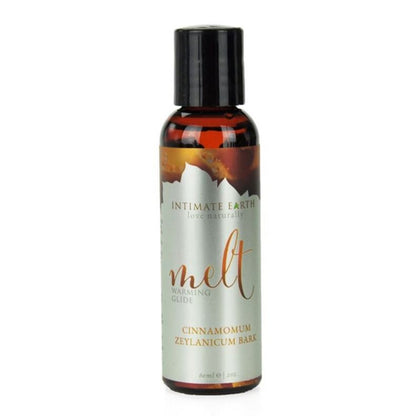 Intimate Earth Melt Warming Glide Cinnamon Bark 60ml | Tingling & Warming Lube | Intimate Earth | Bodyjoys