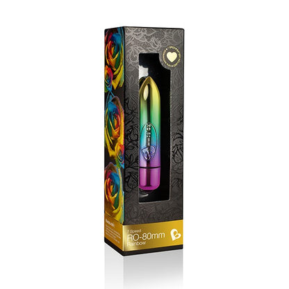 Rocks-Off RO-80mm Rainbow Bullet Vibrator | Bullet Vibrator | Rocks-Off | Bodyjoys