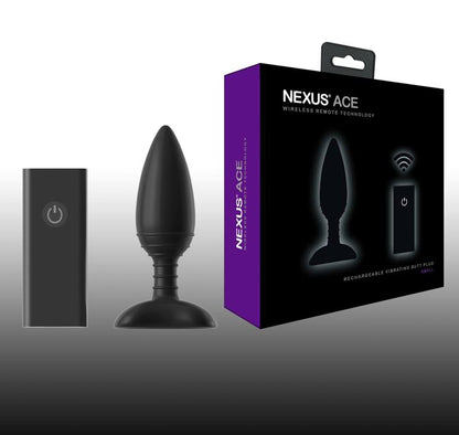 Nexus Ace Rechargeable Vibrating Butt Plug Small | Vibrating Butt Plug | Nexus | Bodyjoys