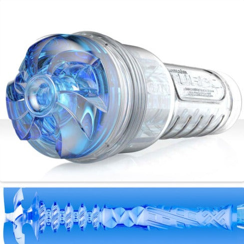 Fleshlight Turbo Thrust Blue Ice Masturbator | Fleshlight Stroker | Fleshlight | Bodyjoys