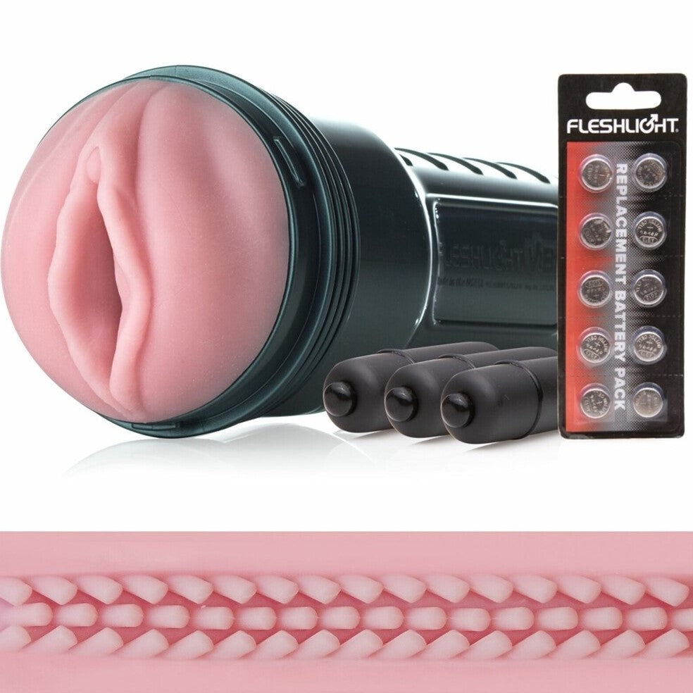 Fleshlight Vibro Pink Lady Touch Masturbator | Fleshlight Stroker | Fleshlight | Bodyjoys