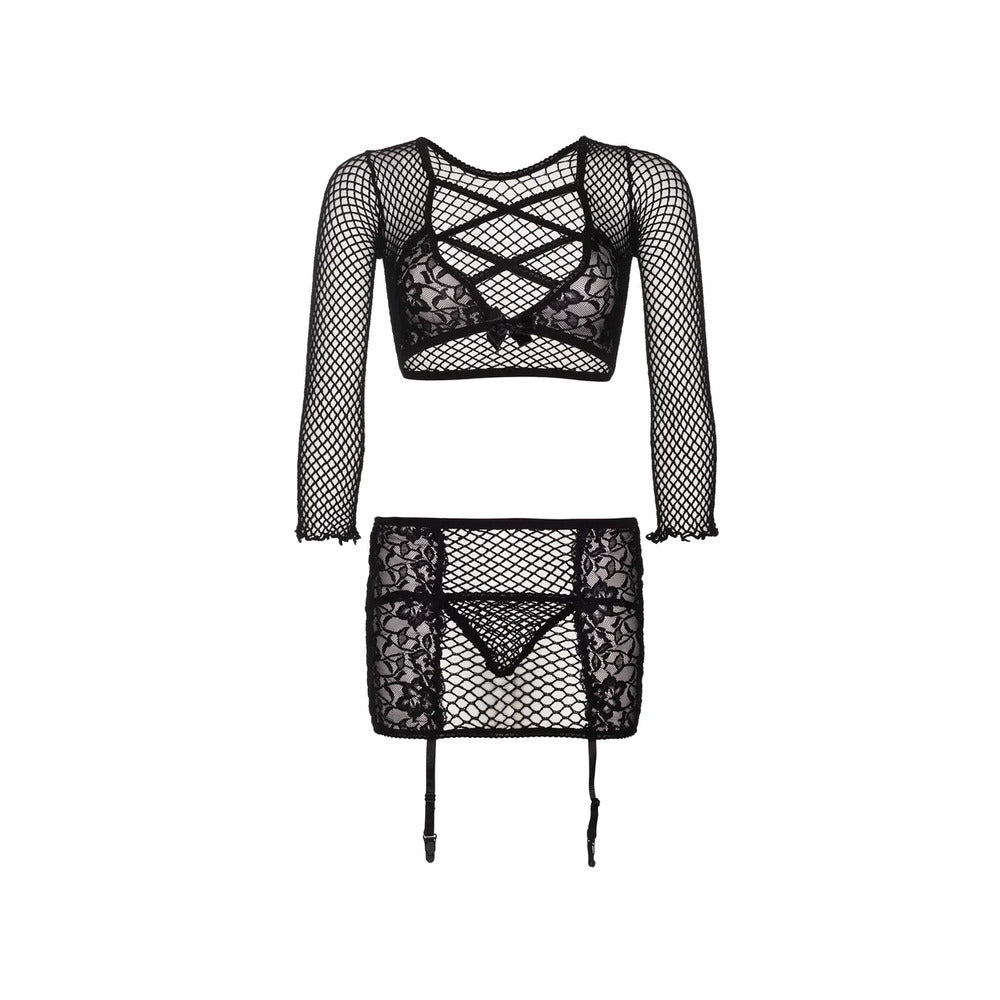 Leg Avenue Crop Top String And Garter Skirt Size 6 To 12 | Bras & Bra Sets | Leg Avenue Lingerie | Bodyjoys