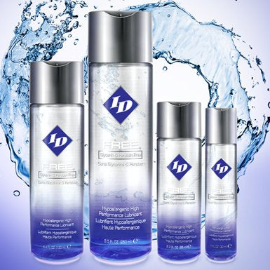 ID Free Hypoallergenic Water-Based Lubricant 65ml | Water-Based Lube | ID Lubricants | Bodyjoys