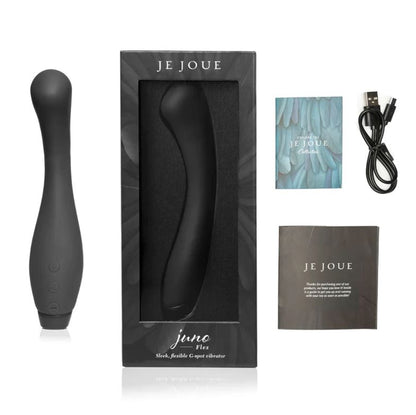 Je Joue Juno Flex G-Spot Vibrator Black | G-Spot Vibrator | Je Joue | Bodyjoys