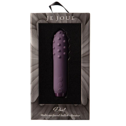 Je Joue Duet Multi-Surfaced Bullet Vibrator Purple | Bullet Vibrator | Je Joue | Bodyjoys