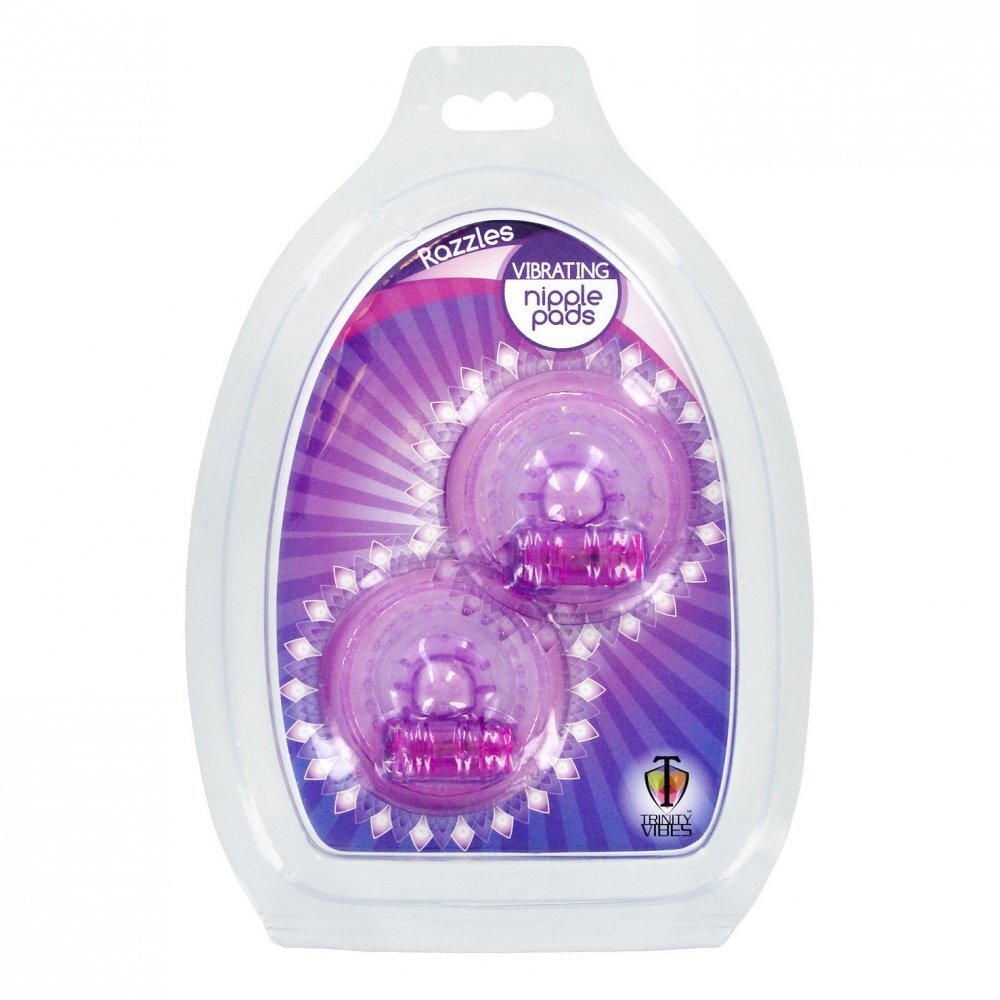 Trinity Vibes Razzles Vibrating Nipple Pads | Nipple Vibrator | Trinity Vibes | Bodyjoys