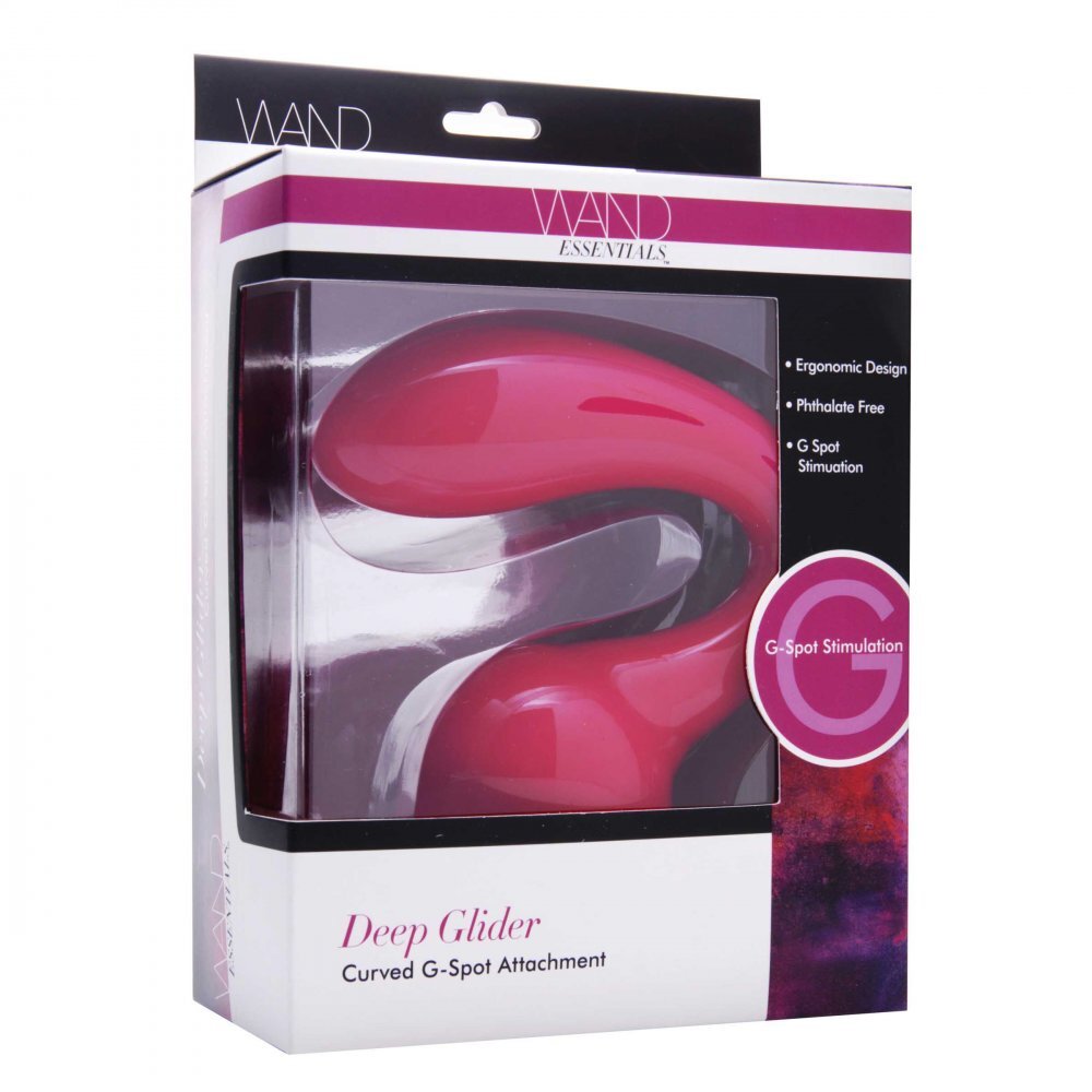 Wand Essentials Deep Glider Wand Massager Attachment | Massage Wand Vibrator | Wand Essentials | Bodyjoys