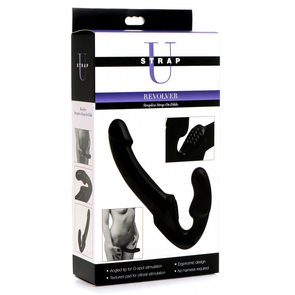 Revolver Strapless Strap-On G-Spot Dildo | Strapless Strap-On | XR Brands | Bodyjoys