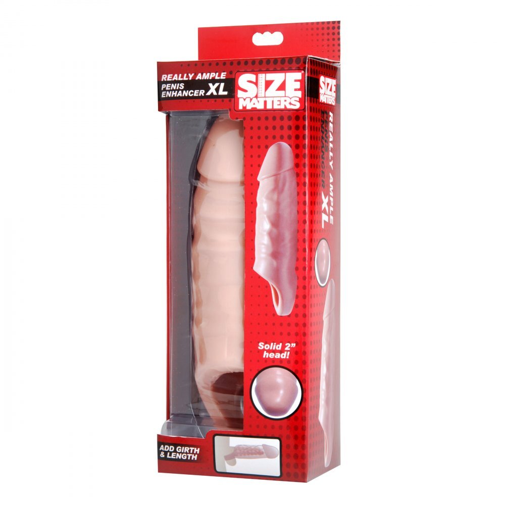Size Matters Really Ample XL Penis Enhancer Sheath Flesh | Penis Sheath | Size Matters | Bodyjoys
