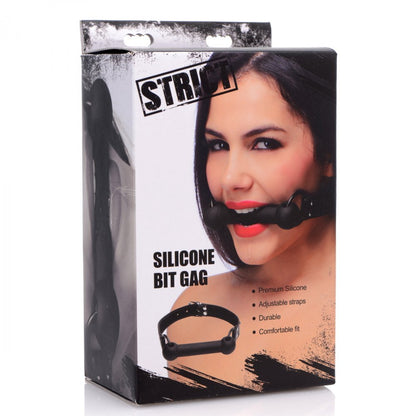 Strict Silicone Bit Gag | Bondage Gag | XR Brands | Bodyjoys