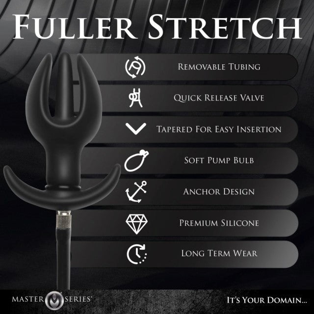 Master Series Ass Bound Anchor Inflatable Anal Plug | Inflatable Butt Plug | Master Series | Bodyjoys