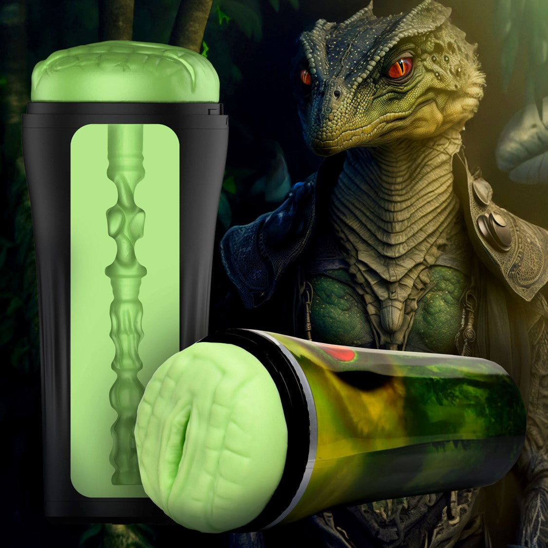 Creature Cocks Raptor Reptile Masturbation Stroker | Fantasy Masturbator | XR Brands | Bodyjoys