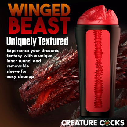 Creature Cocks Dragon Snatch Masturbation Stroker | Pocket Pussy | XR Brands | Bodyjoys