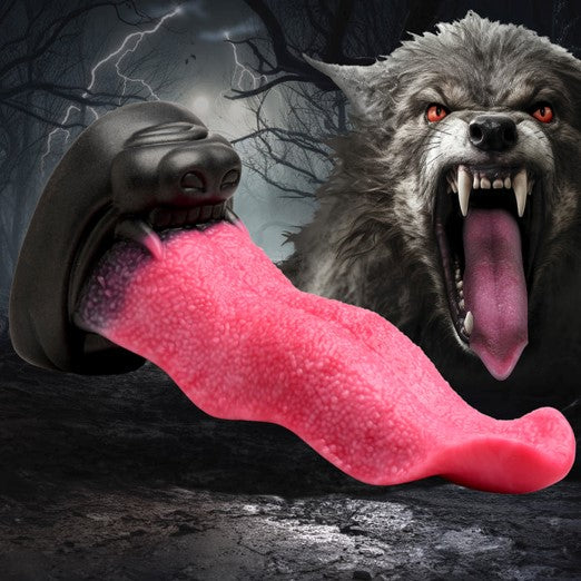 Creature Cocks Wolf's Lick Maw 6 Inch Silicone Tongue Dildo | Fantasy Dildo | XR Brands | Bodyjoys